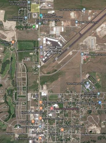 Driggs, Idaho - 5 Acres Commercial Land - Prime Development Site: 1510 North Highway 33, Driggs, ID 81422